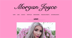 Desktop Screenshot of morganjoyce.com